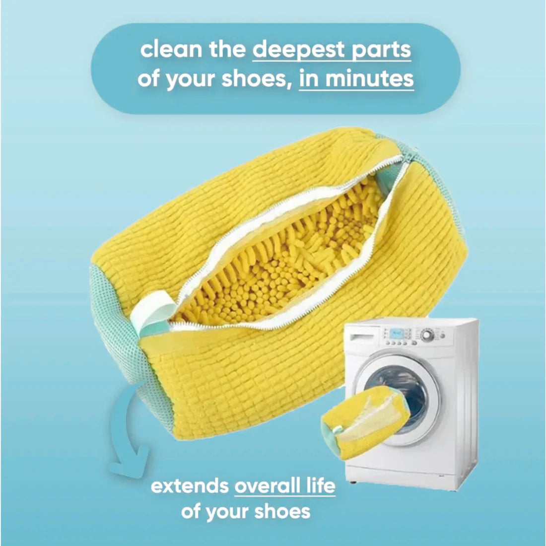 Shoe Cleaning Bag for All Footwear โ Buy 1 Get 1 FREE