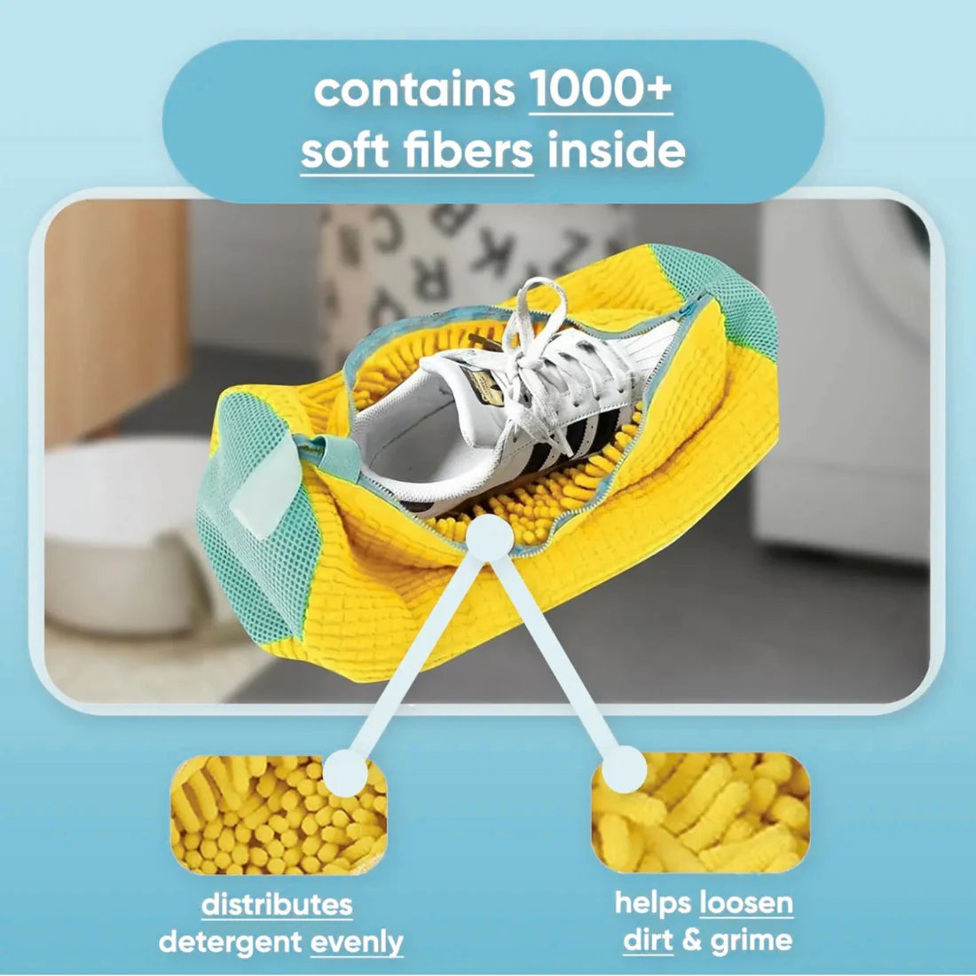 Shoe Cleaning Bag for All Footwear – Buy 1 Get 1 FREE